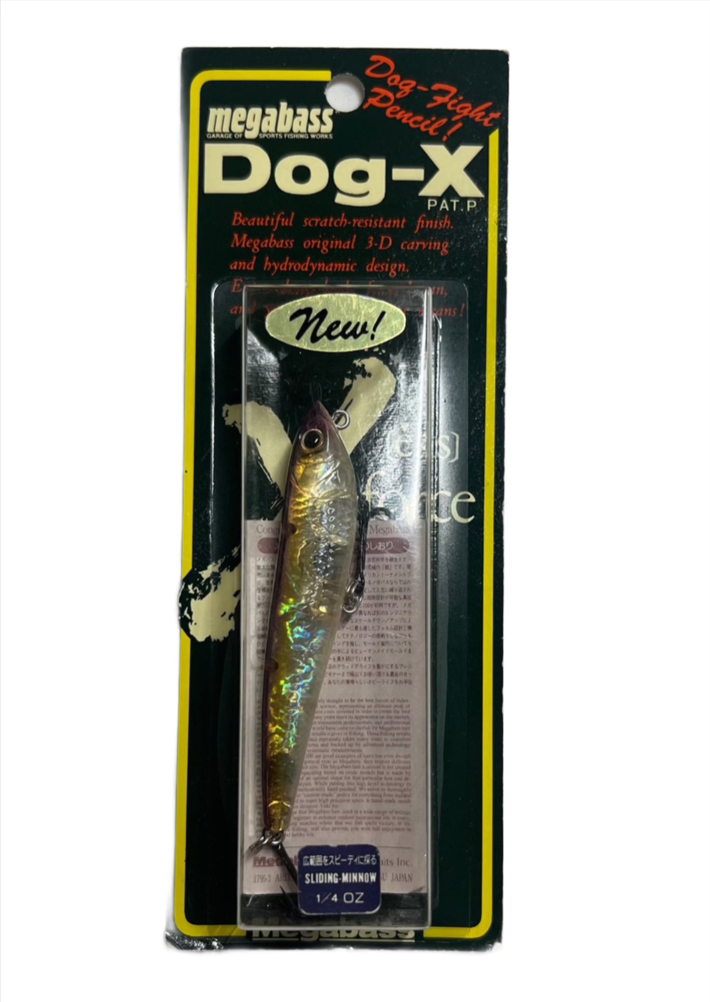 Megabass 1996 Dog-X Neon Core Purple