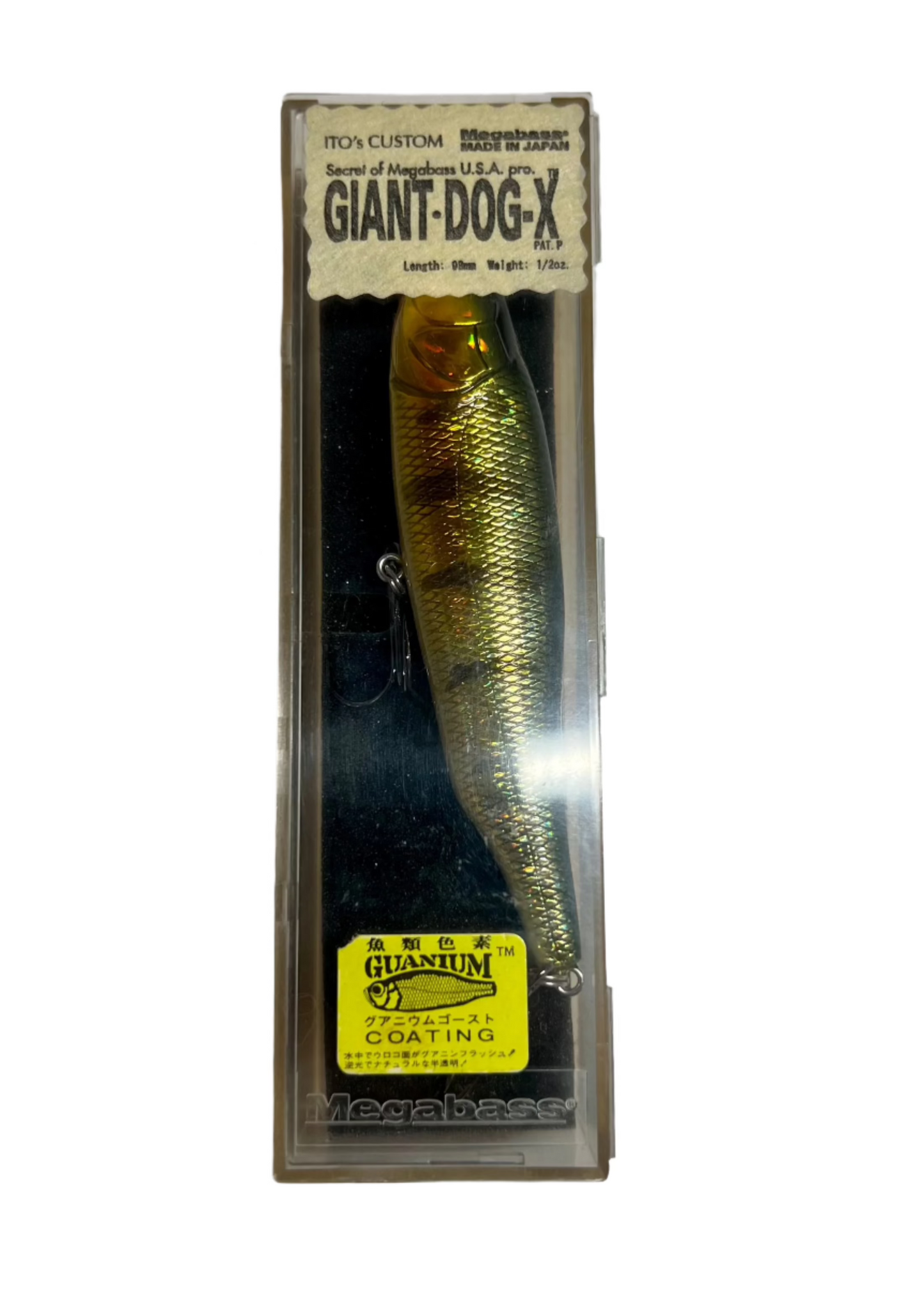 Megabass 1998 Giant Dog-X GG Perch