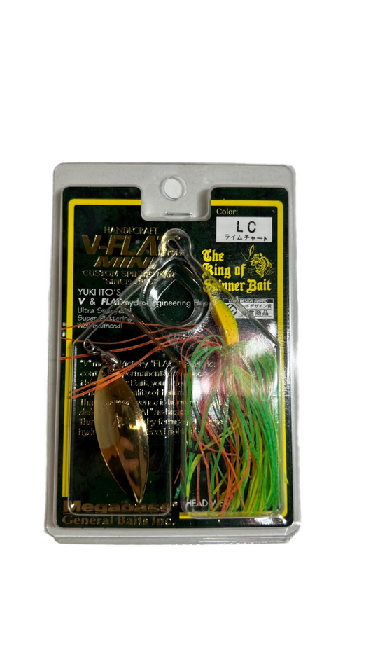 Megabass V-Flat Mini LC Lime Chart