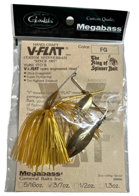 Megabass V-Flat FG Fire Gold 3/7oz MS005