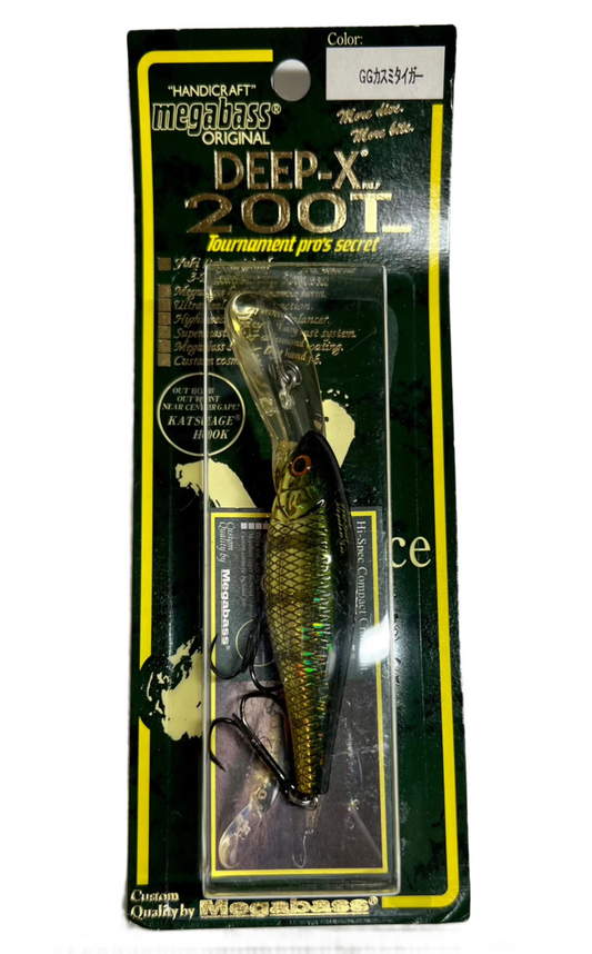 Megabass 2000 Deep-X 200T GG Kasumi Tiger