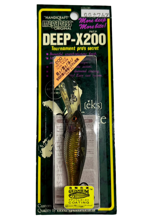 Megabass 1997 Deep-X 200 GG Kawamutsu