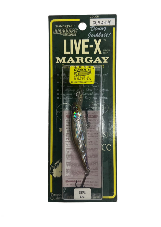 Megabass 1998 Live-X Margay GG Smelt